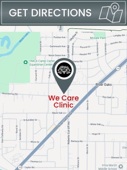 Get Directions to We Care Clinic Primary Care Located in River Oaks, TX Get Directions to We Care Clinic Primary Care Located in River Oaks, TX